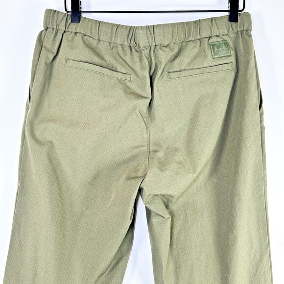 Herschel Supply Co Mens Medium Army Green Ripstop Utility Pants 60/40 Outdoor - Picture 4 of 15
